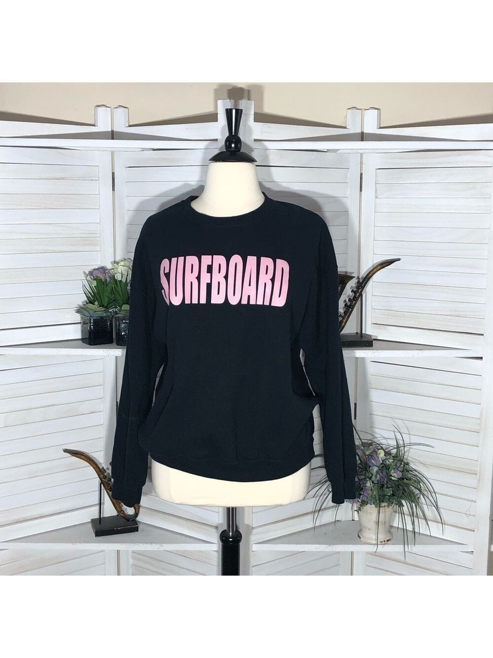 Gildan Y2K vintage sweatshirt coastal beachwear surfing vacation travel ocean XL